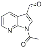 1-acetyl-1H-pyrrolo[2,3-b]pyridine-3-carbaldehyde 구조식 이미지