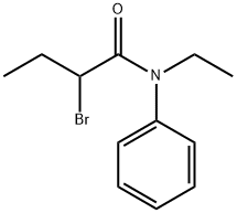 2-bromo-N-ethyl-N-phenylbutanamide 구조식 이미지