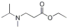 ethyl 3-[isopropyl(methyl)amino]propanoate 구조식 이미지