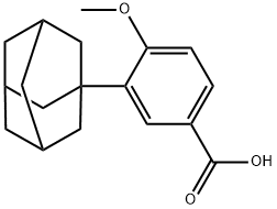 3-(1-adamantyl)-4-methoxybenzoic acid Structure