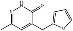 4-(2-furylmethyl)-6-methylpyridazin-3(2H)-one Structure