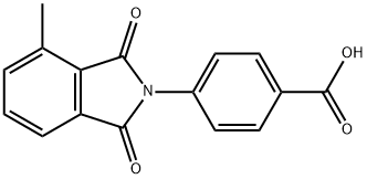 4-(4-methyl-1,3-dioxo-1,3-dihydro-2H-isoindol-2-yl)benzoic acid 구조식 이미지