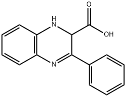 3-phenyl-1,2-dihydroquinoxaline-2-carboxylic acid 구조식 이미지