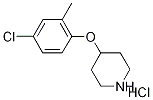 4-(4-Chloro-2-methylphenoxy)piperidinehydrochloride 구조식 이미지