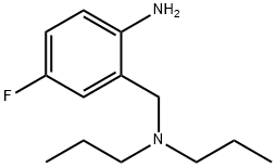 2-[(Dipropylamino)methyl]-4-fluoroaniline Structure