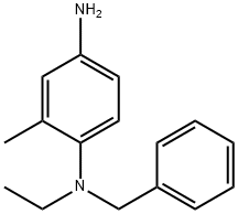 N-1-Benzyl-N-1-ethyl-2-methyl-1,4-benzenediamine 구조식 이미지