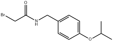 2-Bromo-N-(4-isopropoxybenzyl)acetamide 구조식 이미지