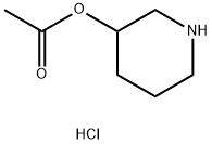 3-Piperidinyl acetate hydrochloride 구조식 이미지