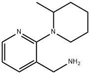 [2-(2-Methyl-1-piperidinyl)-3-pyridinyl]-methanamine 구조식 이미지