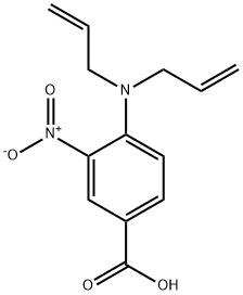 4-(Diallylamino)-3-nitrobenzoic acid 구조식 이미지