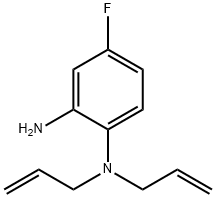 N~1~,N~1~-Diallyl-4-fluoro-1,2-benzenediamine Structure