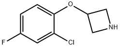 3-(2-Chloro-4-fluorophenoxy)azetidine 구조식 이미지