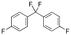Bis(4-fluorophenyl)difluoromethane Structure