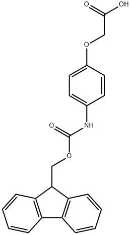 acetic acid, [4-[[(9H-fluoren-9-ylmethoxy)carbonyl]amino]p 구조식 이미지