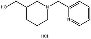 3-piperidinemethanol, 1-(2-pyridinylmethyl)- Structure