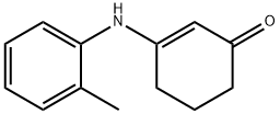 2-cyclohexen-1-one, 3-[(2-methylphenyl)amino]- 구조식 이미지