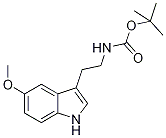 tert-Butyl [2-(5-methoxy-1H-indol-3-yl)ethyl]-carbamate 구조식 이미지