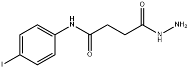 4-Hydrazino-N-(4-iodophenyl)-4-oxobutanamide 구조식 이미지