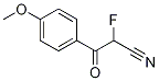 2-Fluoro-3-(4-methoxyphenyl)-3-oxopropanenitrile 구조식 이미지