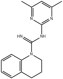 N-(4,6-Dimethylpyrimidin-2-yl)-3,4-dihydroquinoline-1(2H)-carboximidamide Structure