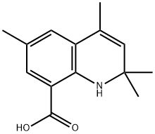 2,2,4,6-Tetramethyl-1,2-dihydroquinoline-8-carboxylic acid Structure