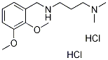 N'-(2,3-Dimethoxybenzyl)-N,N-dimethylpropane-1,3-diamine dihydrochloride Structure