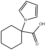 1-(1H-Pyrrol-1-yl)cyclohexanecarboxylic acid 구조식 이미지