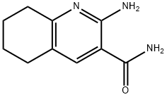 2-Amino-5,6,7,8-tetrahydroquinoline-3-carboxamide 구조식 이미지