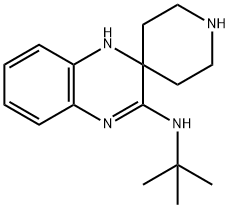 N-(tert-Butyl)-1'H-spiro[piperidine-4,2'-quinoxalin]-3'-amine Structure