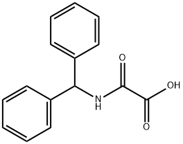 [(Diphenylmethyl)amino](oxo)acetic acid Structure