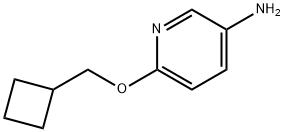 6-(Cyclobutylmethoxy)pyridin-3-amine Structure