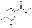 Methyl 6-methylnicotinate 1-oxide 구조식 이미지