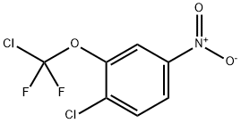 1-Chloro-2-[chloro(difluoro)-methoxy]-4-nitro-benzene Structure