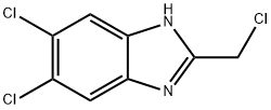 5,6-Dichloro-2-(chloromethyl)-1H-benzimidazole Structure