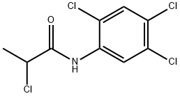 2-CHLORO-N-(2,4,5-TRICHLOROPHENYL)PROPANAMIDE Structure