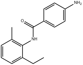 4-AMINO-N-(2-ETHYL-6-METHYLPHENYL)BENZAMIDE Structure