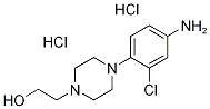 2-[4-(4-AMINO-2-CHLORO-PHENYL)-PIPERAZIN-1-YL]-ETHANOL DIHYDROCHLORIDE 구조식 이미지