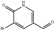 5-bromo-6-oxo-1,6-dihydro-3-pyridinecarbaldehyde Structure