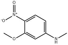 3-메톡시-N-메틸-4-니트로아닐린 구조식 이미지