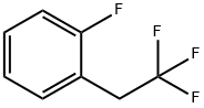 1-Fluoro-2-(2,2,2-trifluoroethyl)benzene 구조식 이미지