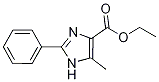 Ethyl 5-methyl-2-phenyl-1H-imidazole-4-carboxylate Structure