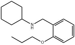 N-(2-Propoxybenzyl)cyclohexanamine Structure