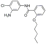 N-(3-Amino-4-chlorophenyl)-2-(pentyloxy)benzamide Structure