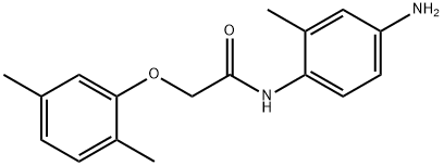 N-(4-Amino-2-methylphenyl)-2-(2,5-dimethylphenoxy)acetamide Structure