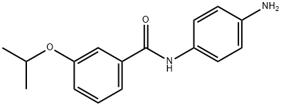 N-(4-Aminophenyl)-3-isopropoxybenzamide Structure