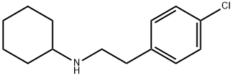 N-(4-Chlorophenethyl)cyclohexanamine Structure