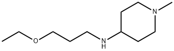 N-(3-ethoxypropyl)-1-methylpiperidin-4-amine 구조식 이미지
