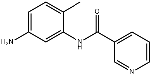 N-(5-amino-2-methylphenyl)nicotinamide 구조식 이미지