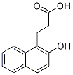 3-(2-hydroxy-1-naphthyl)propanoic acid Structure