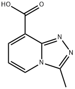 3-methyl[1,2,4]triazolo[4,3-a]pyridine-8-carboxylic acid 구조식 이미지